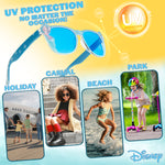 Disney Girls UV Protection Sunglasses, Case and Hair Accessories Set - Stitch & Angel - Get Trend