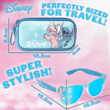 Disney Girls UV Protection Sunglasses, Case and Hair Accessories Set - Stitch & Angel - Get Trend