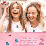 Disney Stitch Girls Jewellery Set, Friendship Necklace Set - Stitch Gifts - Get Trend