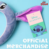 Disney Stitch Girls Headband with Ears, Cute Hair Accessories for Kids and Teenagers