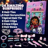 Gabby's Dollhouse Advent Calendar 2024 Girls Hair Accessories Countdown Calendar