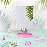 Hello Kitty LED Table Mirror with Trinket Tray, Bedroom Travel - Gifts for Her