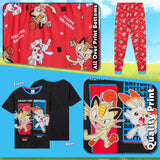 Pokemon Boys Pyjamas Set - Lounge Wear T-Shirt and Long Bottoms Set - Get Trend