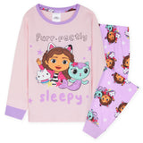 Gabby’s Dollhouse Girls Pyjamas,  Kids 2 Piece Nightwear Set - Get Trend