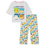 Pokemon Girls Pyjamas Set, Soft Breathable Nightwear - Get Trend