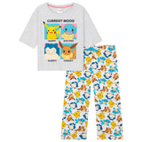 Pokemon Girls Pyjamas Set, Soft Breathable Nightwear - Get Trend