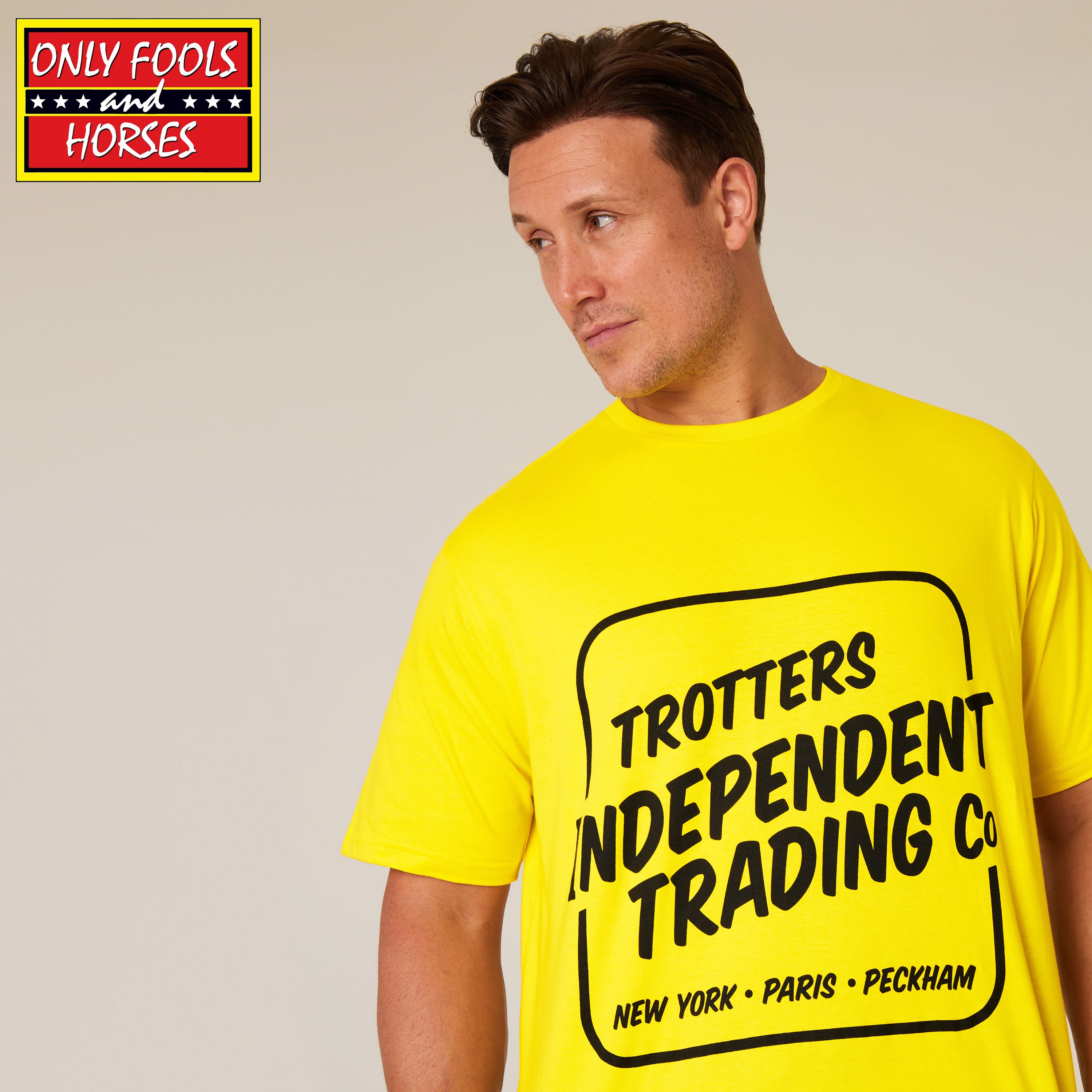 Only Fools and Horses Mens Pyjamas Set - Yellow - Get Trend