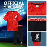 Liverpool F.C. Mens Pyjamas Set, Nightwear Set for Men - Get Trend