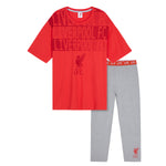 Liverpool F.C. Mens Pyjamas Set - Red & Grey - Get Trend