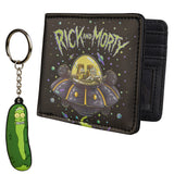 RICK AND MORTY Card Wallet and Keyring Set for Men - Get Trend