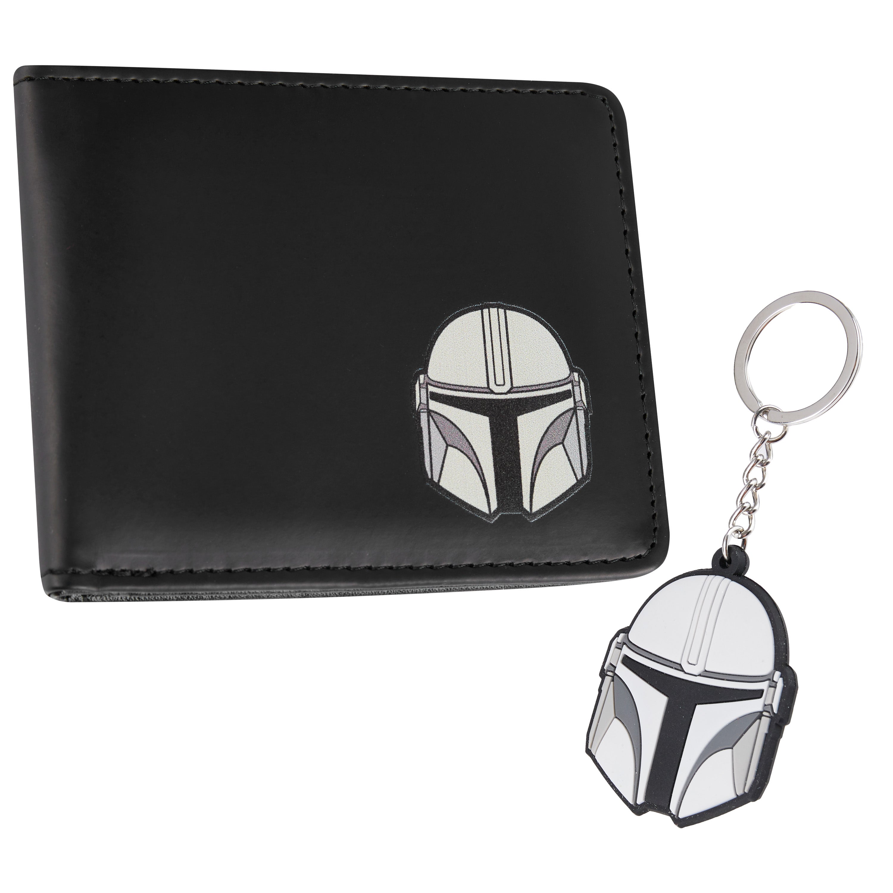 Disney The Mandalorian Card Wallet and Keyring Set for Men - Get Trend