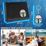 Disney The Mandalorian Card Wallet and Keyring Set for Men - Get Trend