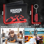 Stranger Things Card Wallet and Keyring Set for Adults - Get Trend