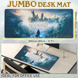 Harry Potter Hogwarts Legacy Gaming Mouse Pad Large Desk Mat 80 x 35cm Desk Protector Mat PC Laptop Keyboard Desk Accessories