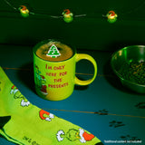 The Grinch Mug and Socks Gift Set Calf Socks and 325ml Mug - Gifts for Him