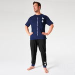 Tottenham Hotspur FC Mens Pyjamas Set - NAVY & BLACK - Get Trend