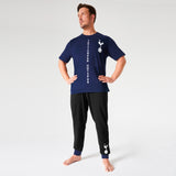 Tottenham Hotspur FC Mens Pyjamas Set - NAVY & BLACK - Get Trend