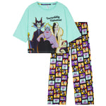 Disney Womens Pyjamas Set - Multi Villains - Get Trend