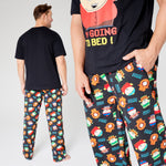 South Park Mens Pyjamas Set, T-Shirt & Long Bottoms PJs Set for Men - Get Trend