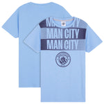 Manchester City FC Boys Pyjamas Set - Nightwear PJs for Kids -  Blue & Grey - Get Trend