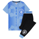 Manchester City FC Boys Pyjamas Set - Nightwear PJs for Kids - Get Trend