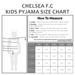 Chelsea F.C. Boys Pyjamas Set,  Nightwear Set for Kids - Blue & Grey - Get Trend