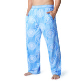 Manchester City FC Mens Pyjama Bottoms - Light Blue - Get Trend