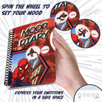 Marvel Kids Diary - Spiderman Mood Journal with Stickers and Pen - Get Trend