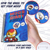 Marvel Kids Diary - Irron Man Mood Journal with Stickers and Pen - Get Trend