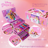 Disney Kids Colouring Pencils - Art Case - Pink Princesses - Get Trend