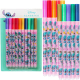 Disney Stitch  Glitter Gel Pens for Kids, Coloured Pens Pack of 10s - Kids Gifts