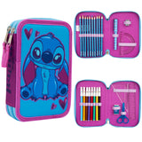 Disney Filled Pencil Case with Stationery for Kids, School Supplies