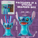 Disney Stitch Pen Holder, Office or Desk Organisation 11x15x18cm - Stitch Gifts