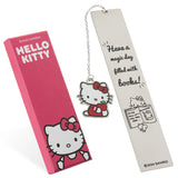 Hello Kitty Metal Bookmark with Hanging Charm, School University Reading Gifts