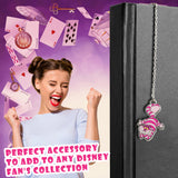 Disney Metal Bookmarks for Women, Inspirational Quote & Charm - Gifts for Her