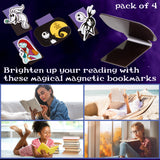 Disney The Nightmare Before Christmas Magnetic Bookmark Page Clip Pack of 4