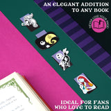 Disney The Nightmare Before Christmas Magnetic Bookmark Page Clip Pack of 4