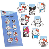 Hello Kitty Magnetic Bookmark Page Clip Pack of 8 School Reading Gifts for Her (Blue 8 Pack)