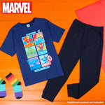 Marvel Mens Pyjamas Set - Comfy Cotton Loungewear for Dad - Get Trend