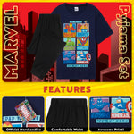 Marvel Mens Pyjamas Set - Comfy Cotton Loungewear for Dad - Get Trend