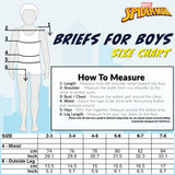 Marvel Boys Briefs Underwear, Comfy Breathable Pants for Kids - Pack of 5