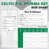 Celtic F.C. Mens PJs Sets, Shorts & T-Shirt Pyjama Set for Men - Green/Black - Get Trend