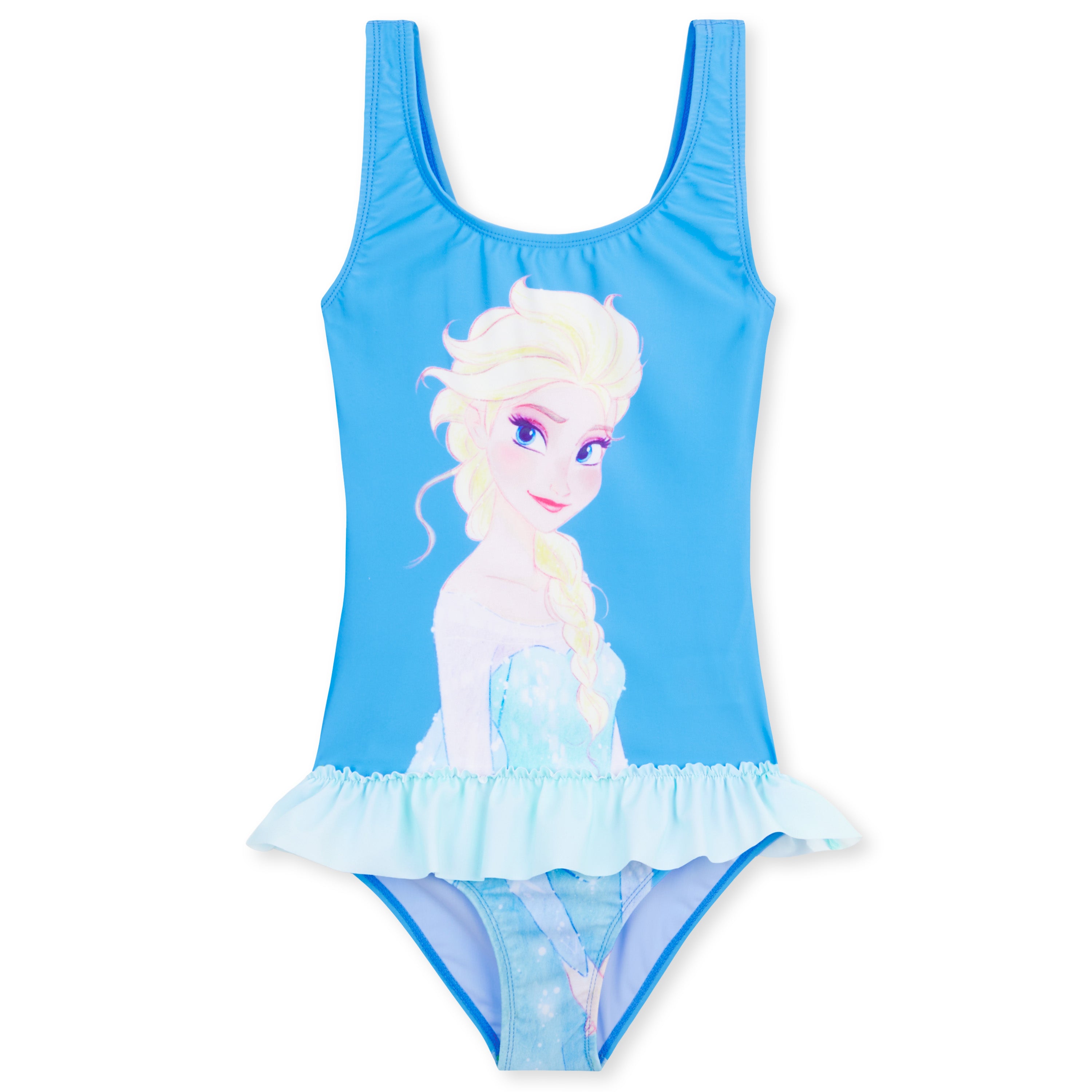 Disney Swimming Costume Girls  One Piece Swimsuit - Elsa - Get Trend