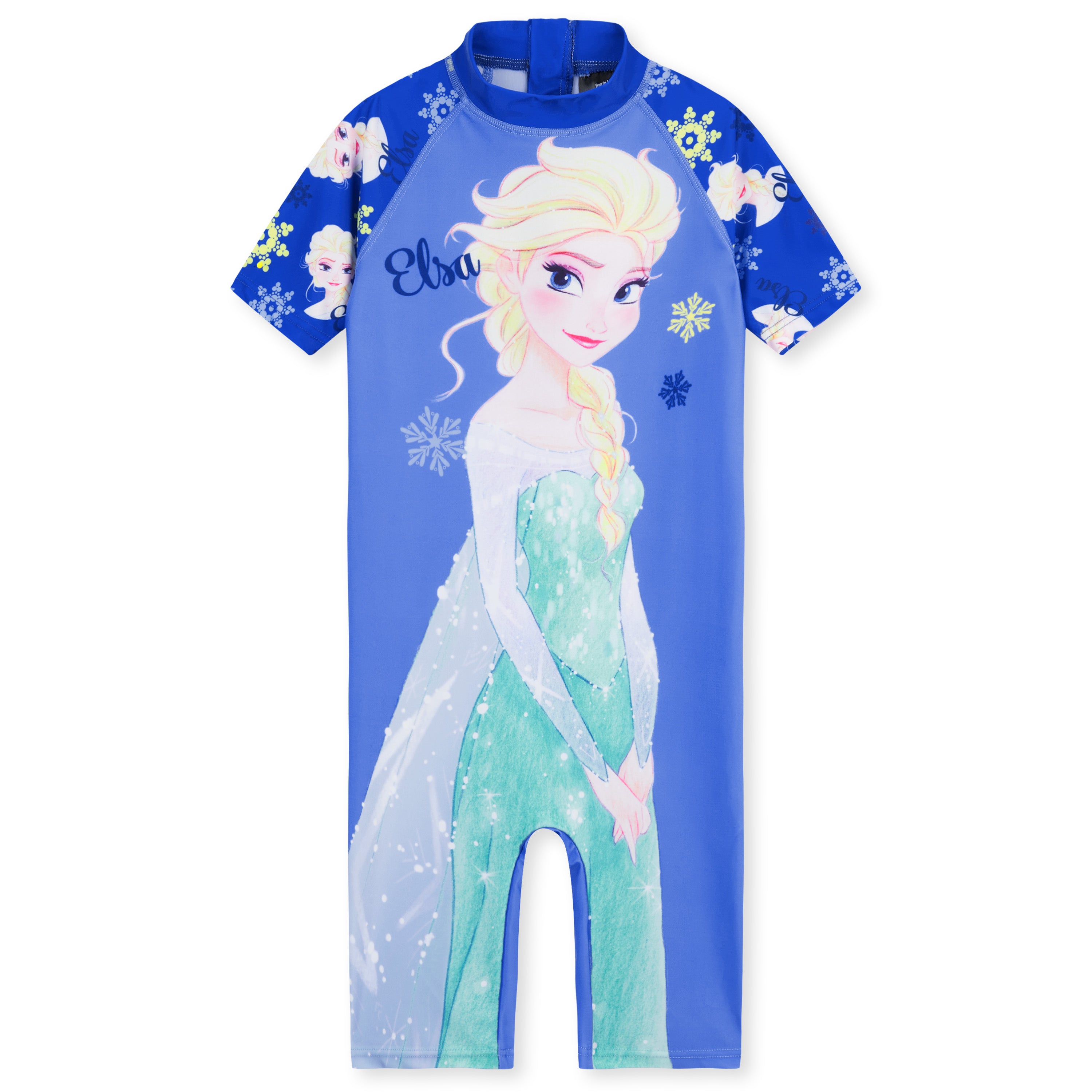 Disney Frozen  Girls Swimming Costume Full Swimsuit - Get Trend