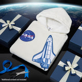 Nasa Fleece Hoodie Blanket for Kids and Teenagers - One Size Kids Oversized Hoodie - Get Trend