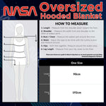 Nasa Blanket Hoodie for Men & Women - Oversized Fleece Hoodie - Get Trend