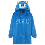 Sonic The Hedgehog Fleece Hoodie Blanket for Boys - Get Trend