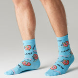 SpongeBob Mens Socks - Pack of 5 Crew Socks for Men - Get Trend