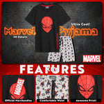 Marvel Boys Pyjamas T-Shirt & Short Boys Pyjama Set - Get Trend