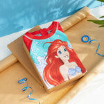 Disney Girls Swimming Costume The Little Mermaid Swimsuit - Get Trend